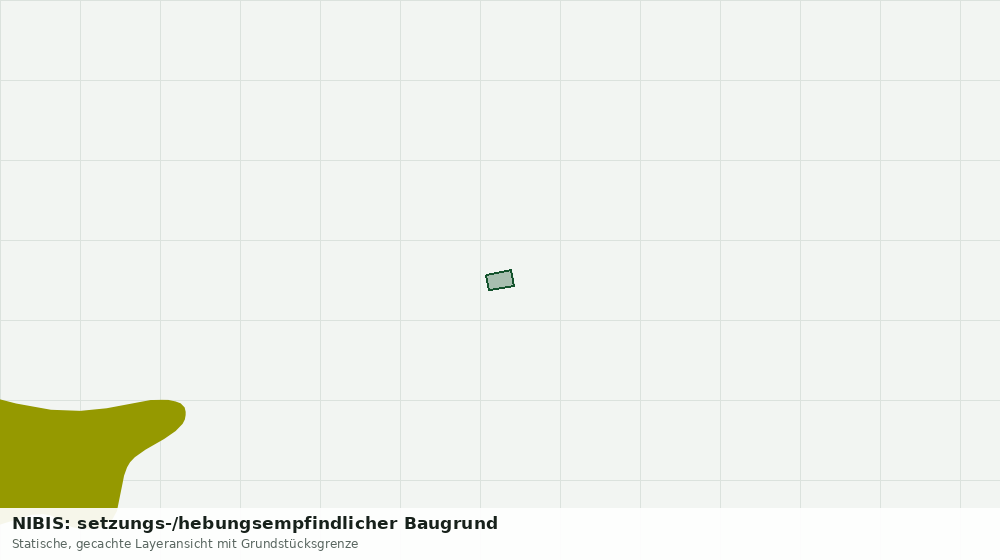 Statische Kartenansicht: NIBIS: setzungs-/hebungsempfindlicher Baugrund