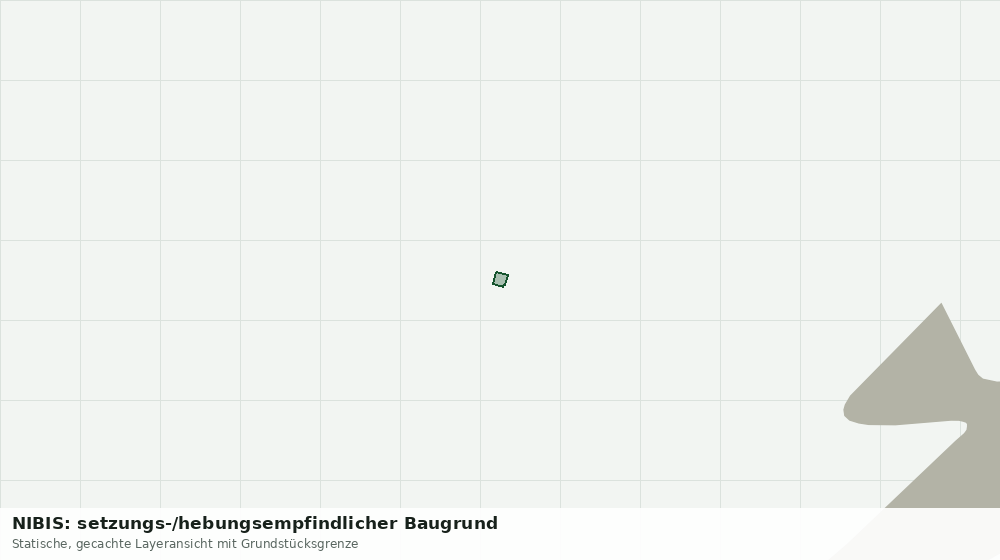 Statische Kartenansicht: NIBIS: setzungs-/hebungsempfindlicher Baugrund