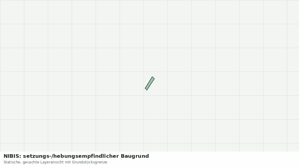 Statische Kartenansicht: NIBIS: setzungs-/hebungsempfindlicher Baugrund