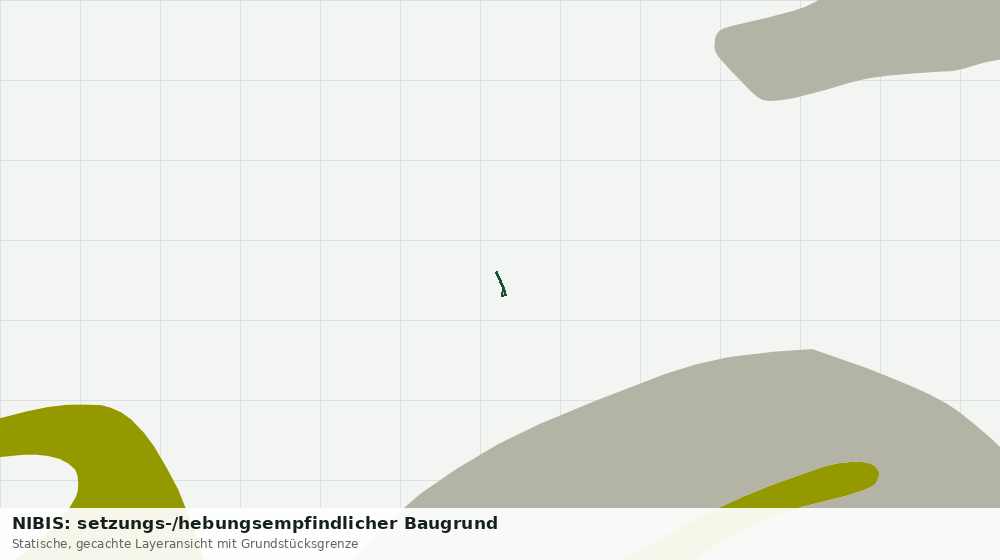 Statische Kartenansicht: NIBIS: setzungs-/hebungsempfindlicher Baugrund