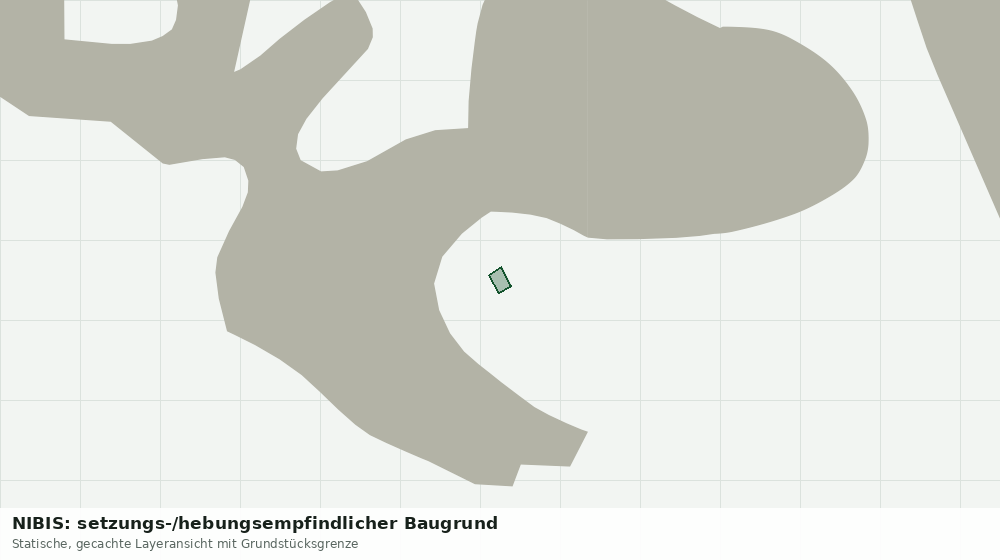Statische Kartenansicht: NIBIS: setzungs-/hebungsempfindlicher Baugrund