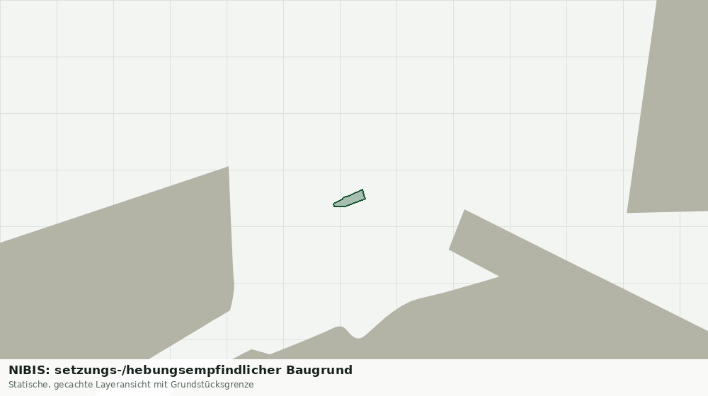Statische Kartenansicht: NIBIS: setzungs-/hebungsempfindlicher Baugrund