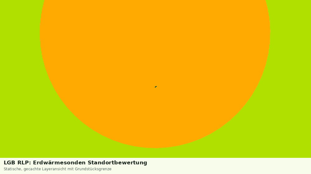 Statische Kartenansicht: LGB RLP: Erdwärmesonden Standortbewertung