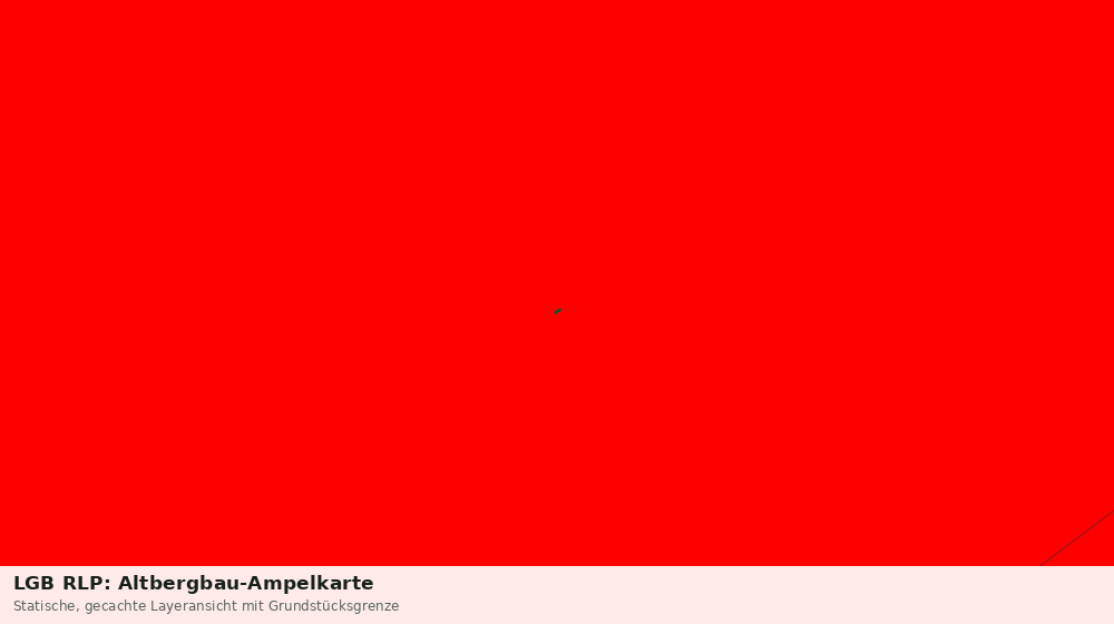 Statische Kartenansicht: LGB RLP: Altbergbau-Ampelkarte