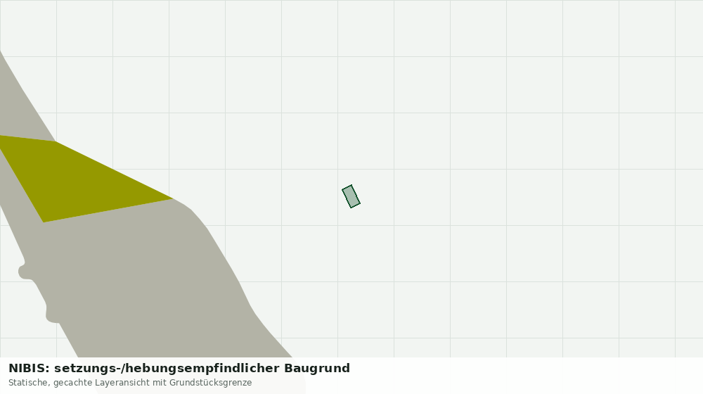 Statische Kartenansicht: NIBIS: setzungs-/hebungsempfindlicher Baugrund