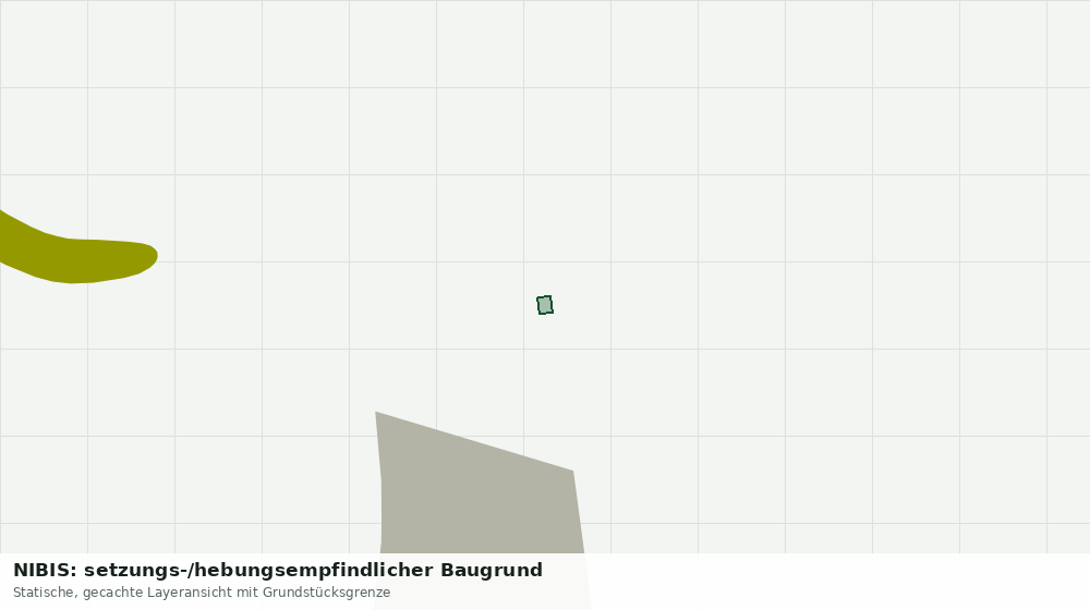 Statische Kartenansicht: NIBIS: setzungs-/hebungsempfindlicher Baugrund