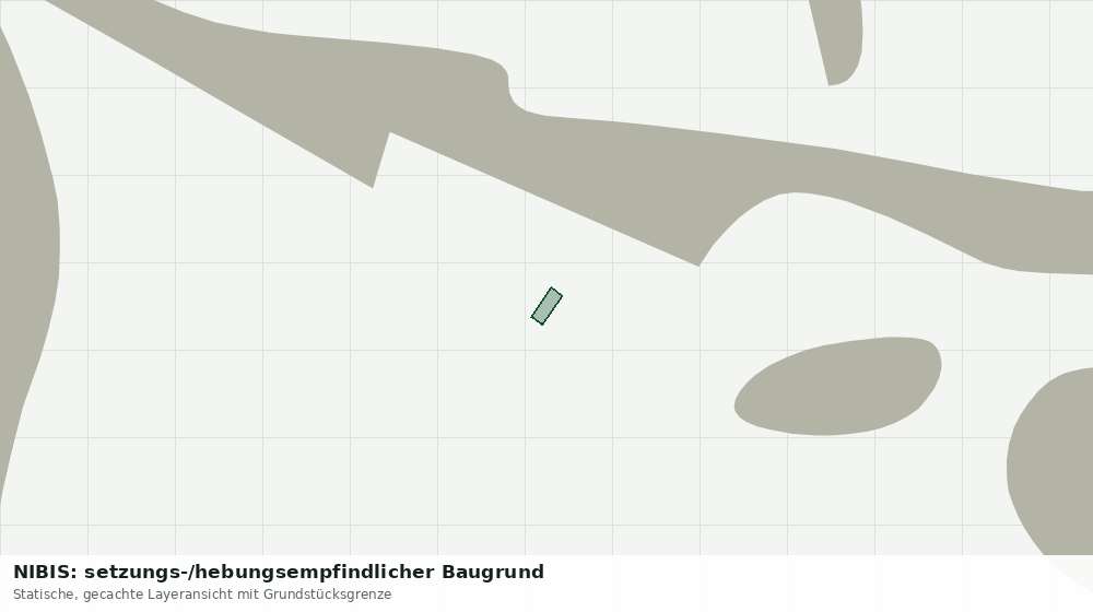 Statische Kartenansicht: NIBIS: setzungs-/hebungsempfindlicher Baugrund