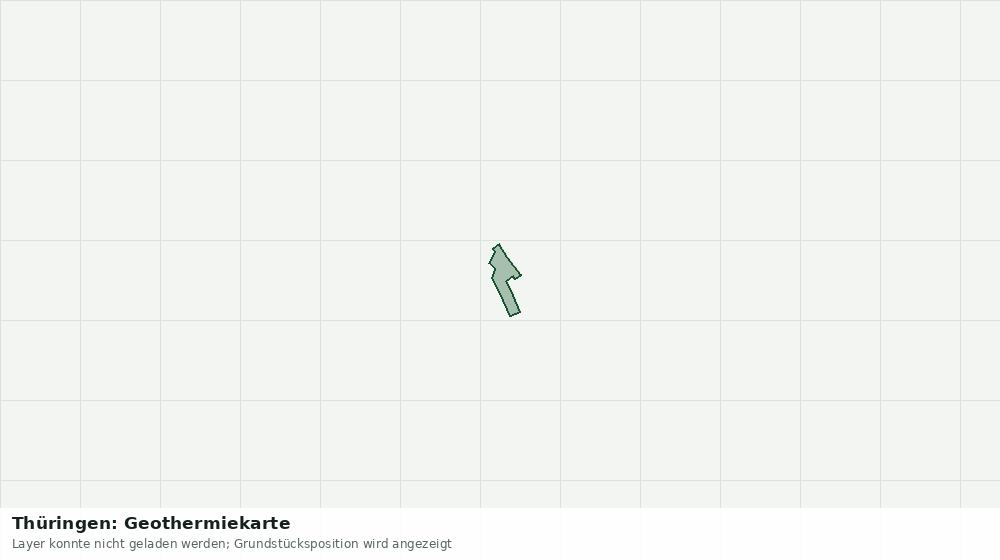 Statische Kartenansicht: Thüringen: Geothermiekarte
