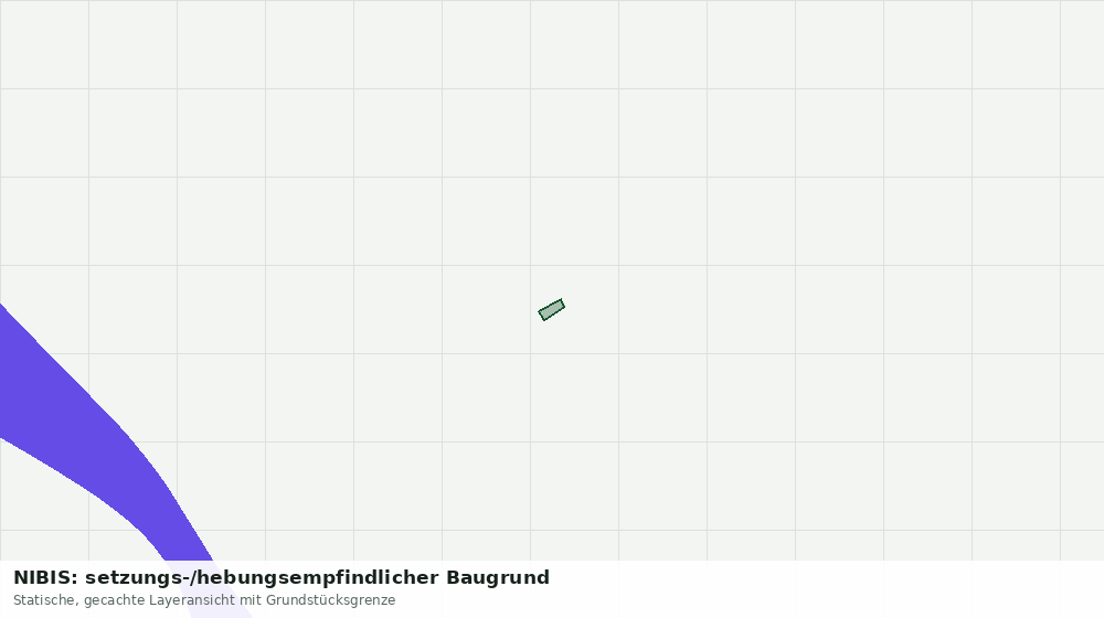 Statische Kartenansicht: NIBIS: setzungs-/hebungsempfindlicher Baugrund