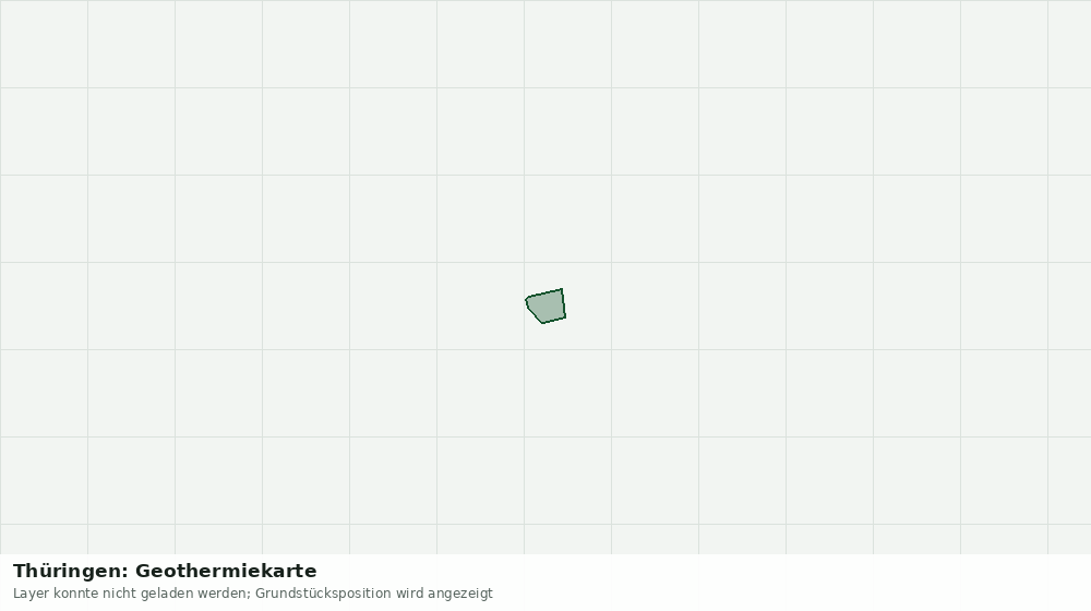 Statische Kartenansicht: Thüringen: Geothermiekarte