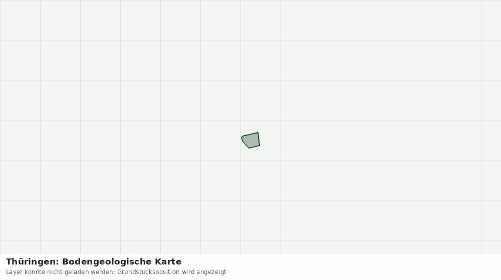 Statische Kartenansicht: Thüringen: Bodengeologische Karte