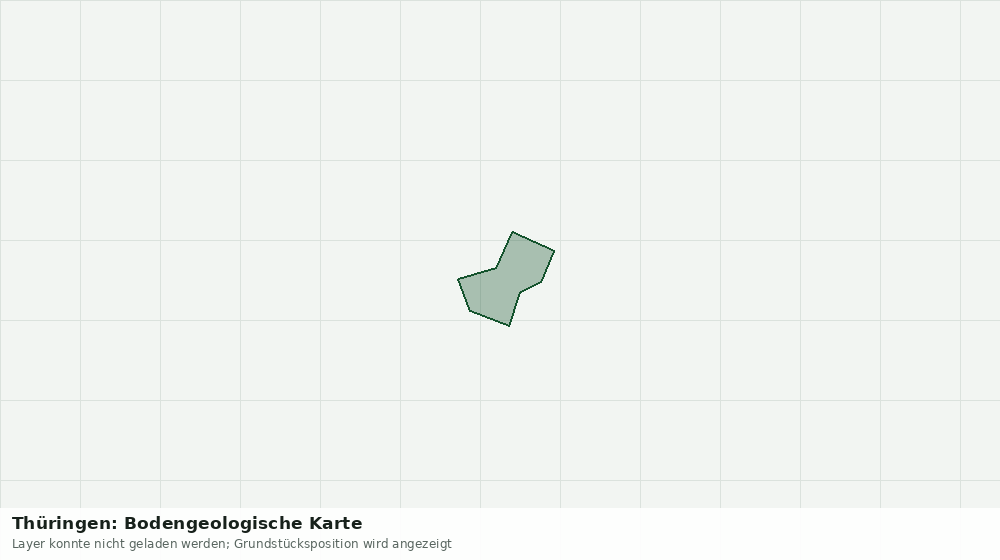 Statische Kartenansicht: Thüringen: Bodengeologische Karte