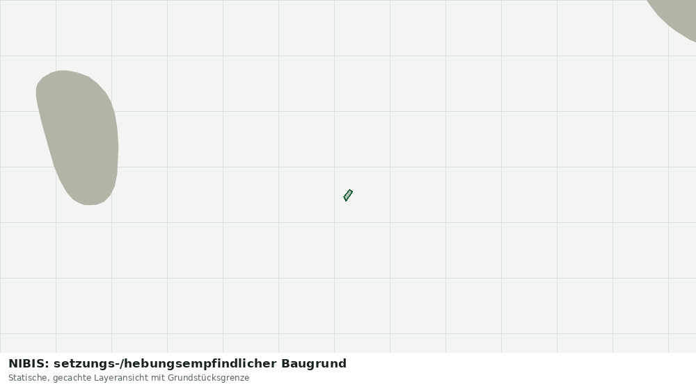 Statische Kartenansicht: NIBIS: setzungs-/hebungsempfindlicher Baugrund
