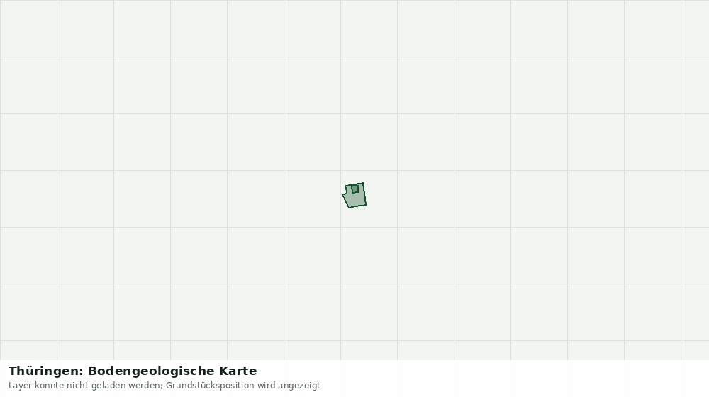 Statische Kartenansicht: Thüringen: Bodengeologische Karte