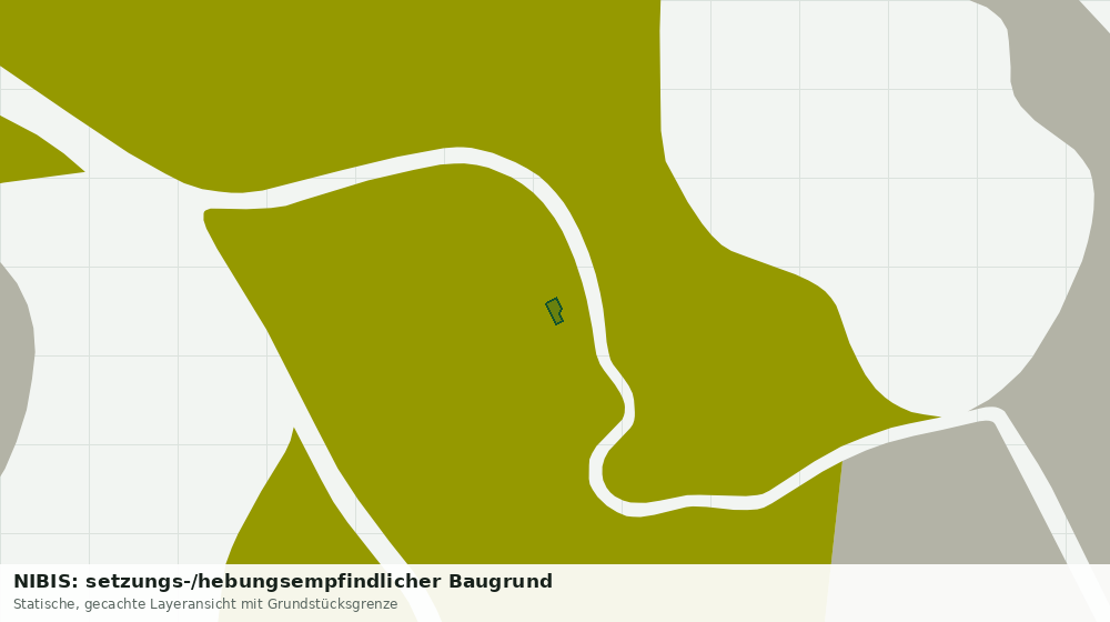 Statische Kartenansicht: NIBIS: setzungs-/hebungsempfindlicher Baugrund