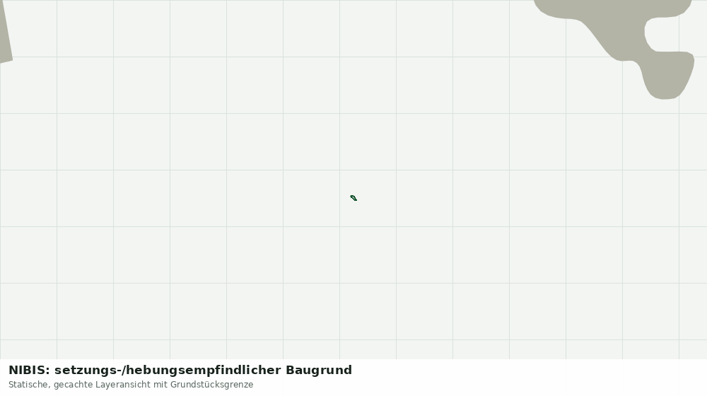 Statische Kartenansicht: NIBIS: setzungs-/hebungsempfindlicher Baugrund