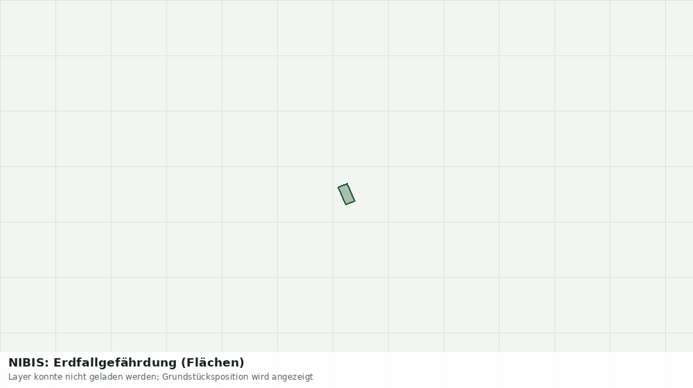 Statische Kartenansicht: NIBIS: Erdfallgefährdung (Flächen)
