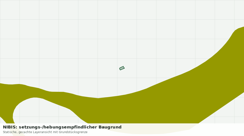 Statische Kartenansicht: NIBIS: setzungs-/hebungsempfindlicher Baugrund