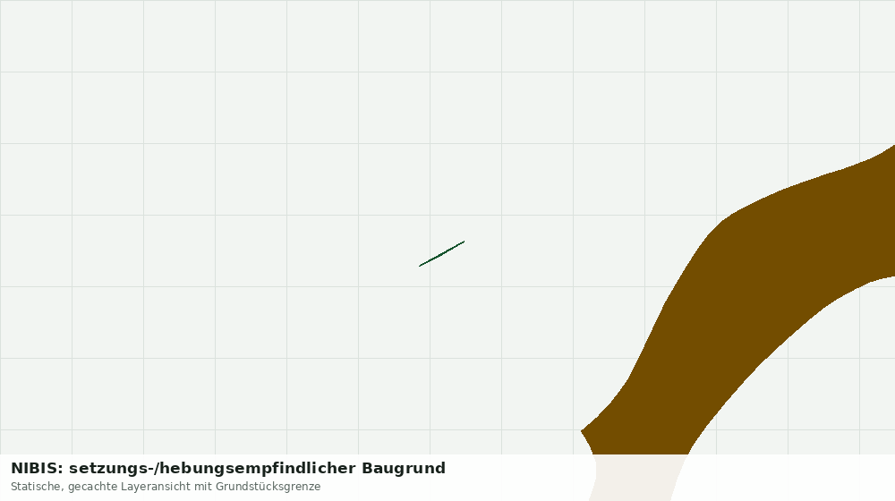 Statische Kartenansicht: NIBIS: setzungs-/hebungsempfindlicher Baugrund