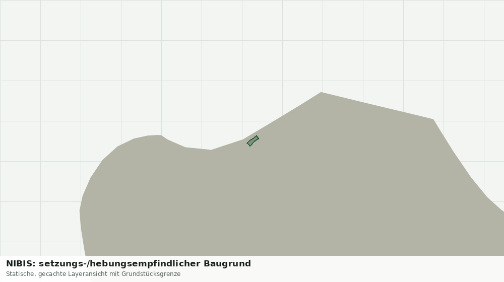 Statische Kartenansicht: NIBIS: setzungs-/hebungsempfindlicher Baugrund