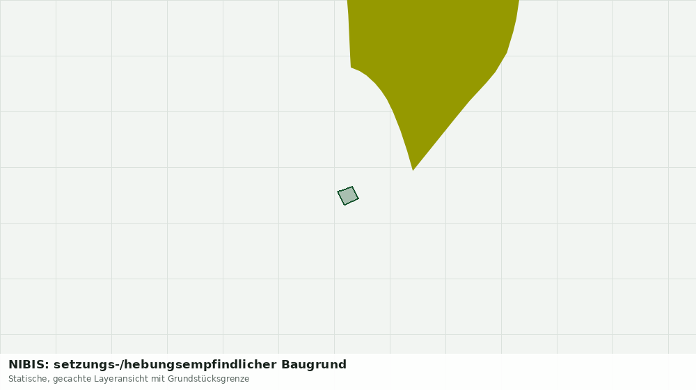 Statische Kartenansicht: NIBIS: setzungs-/hebungsempfindlicher Baugrund