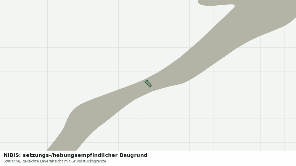Statische Kartenansicht: NIBIS: setzungs-/hebungsempfindlicher Baugrund