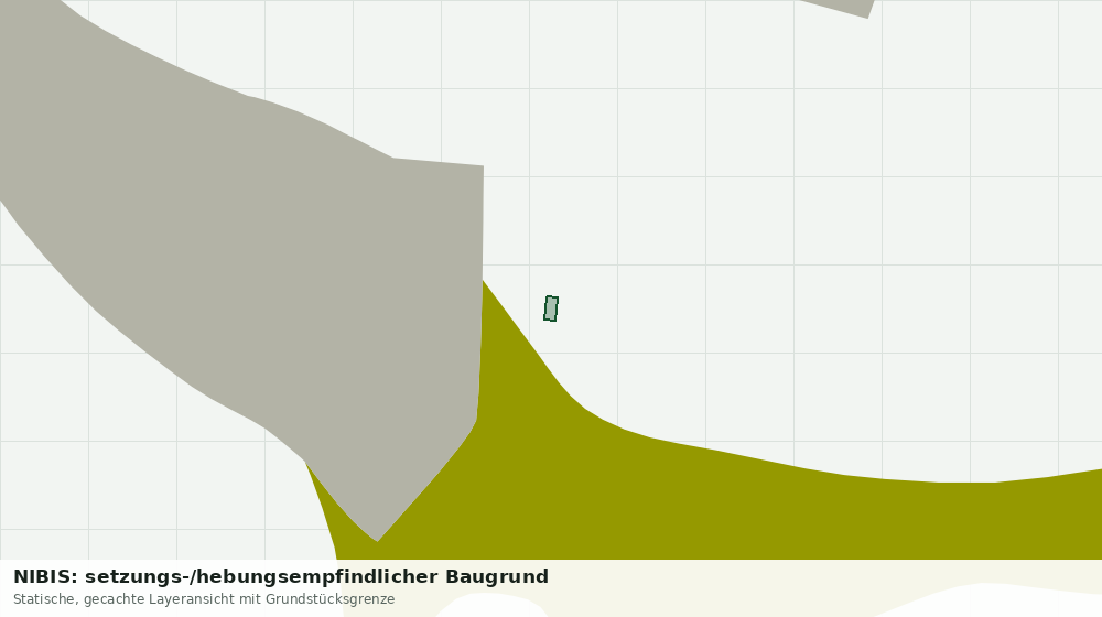 Statische Kartenansicht: NIBIS: setzungs-/hebungsempfindlicher Baugrund