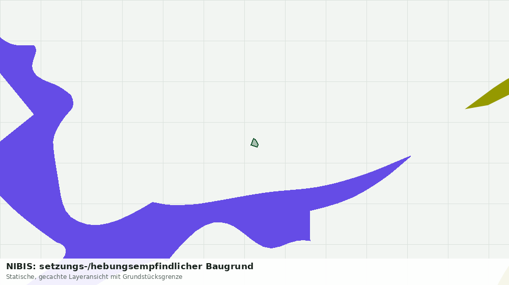 Statische Kartenansicht: NIBIS: setzungs-/hebungsempfindlicher Baugrund