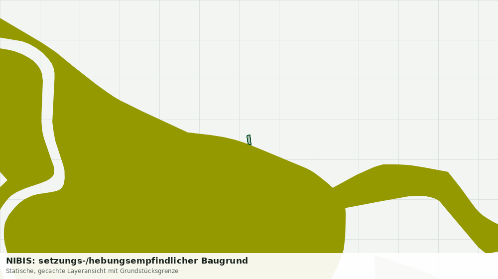 Statische Kartenansicht: NIBIS: setzungs-/hebungsempfindlicher Baugrund