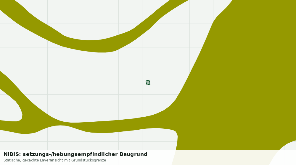 Statische Kartenansicht: NIBIS: setzungs-/hebungsempfindlicher Baugrund