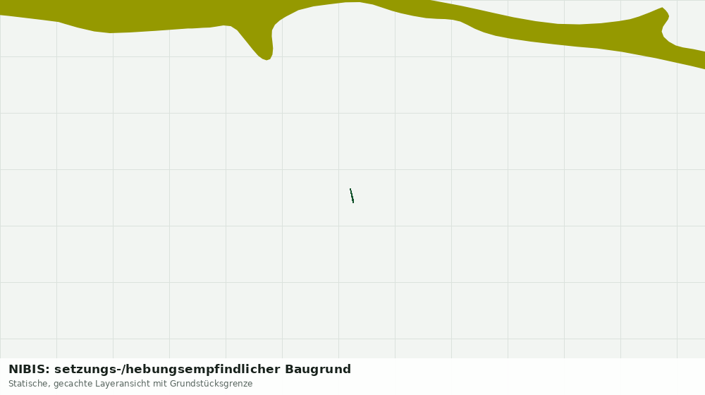 Statische Kartenansicht: NIBIS: setzungs-/hebungsempfindlicher Baugrund
