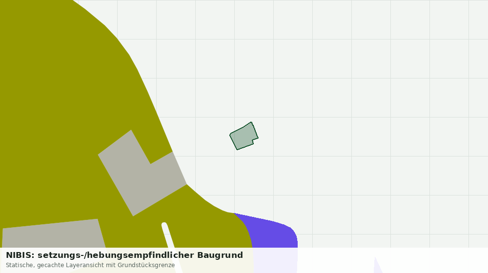 Statische Kartenansicht: NIBIS: setzungs-/hebungsempfindlicher Baugrund