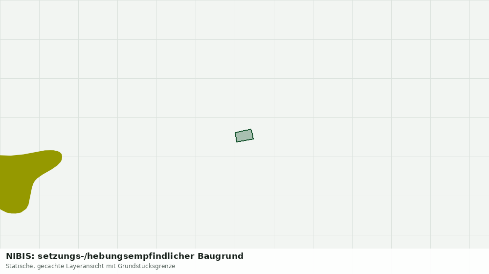 Statische Kartenansicht: NIBIS: setzungs-/hebungsempfindlicher Baugrund