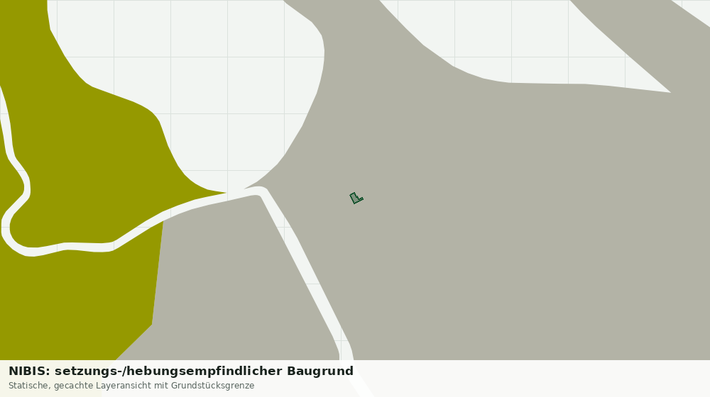 Statische Kartenansicht: NIBIS: setzungs-/hebungsempfindlicher Baugrund