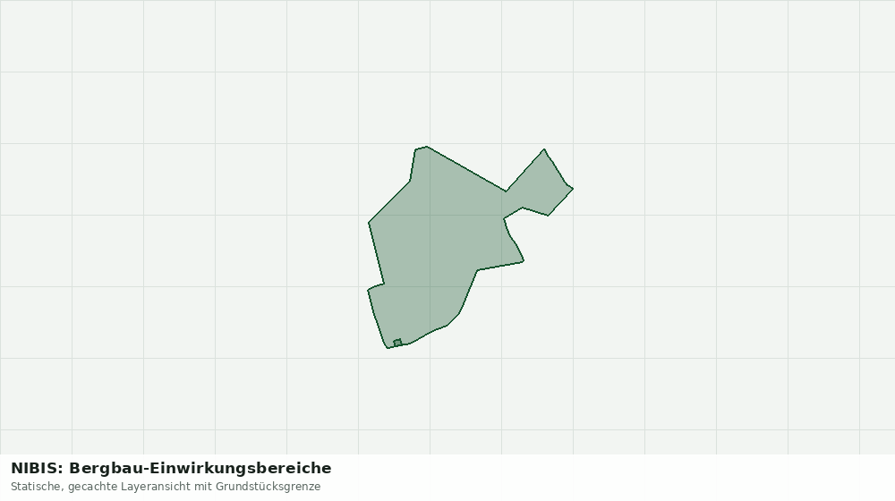 Statische Kartenansicht: NIBIS: Bergbau-Einwirkungsbereiche
