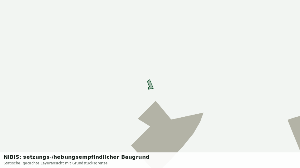 Statische Kartenansicht: NIBIS: setzungs-/hebungsempfindlicher Baugrund