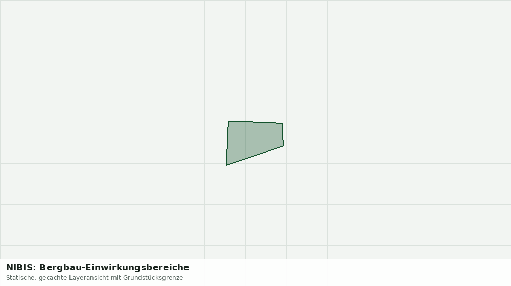 Statische Kartenansicht: NIBIS: Bergbau-Einwirkungsbereiche