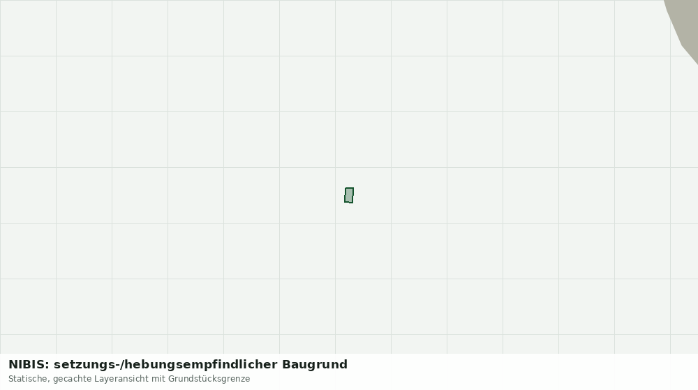 Statische Kartenansicht: NIBIS: setzungs-/hebungsempfindlicher Baugrund