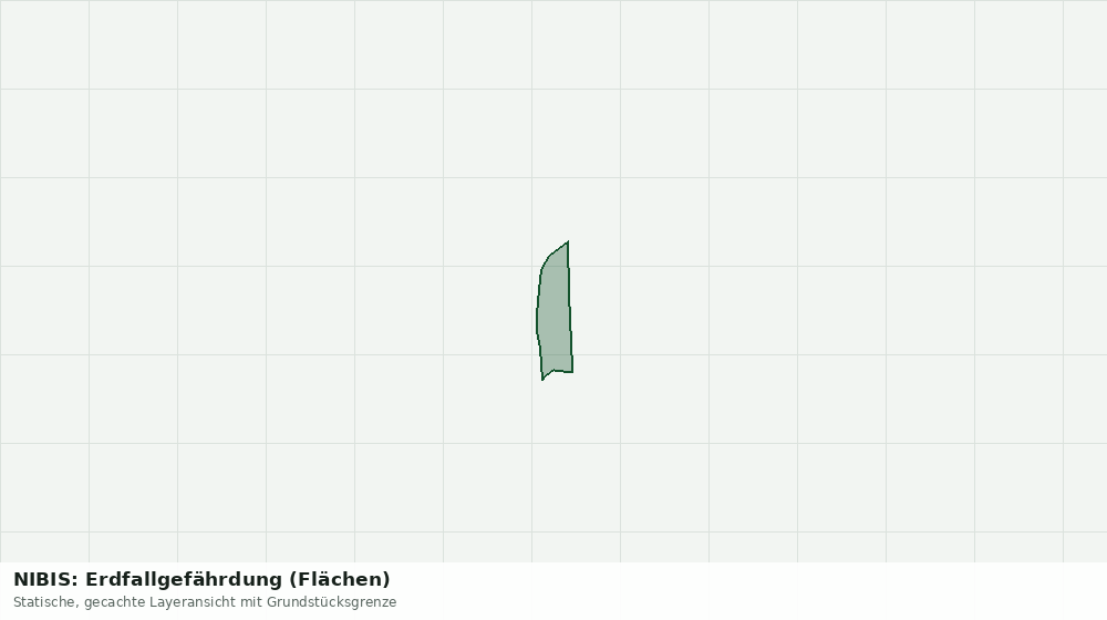 Statische Kartenansicht: NIBIS: Erdfallgefährdung (Flächen)