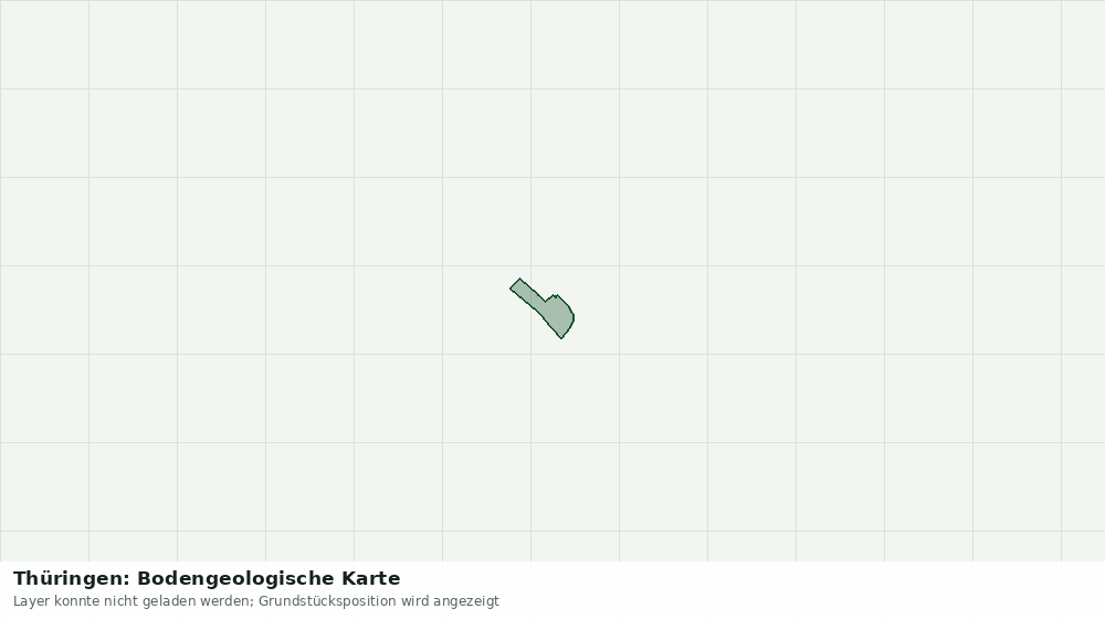 Statische Kartenansicht: Thüringen: Bodengeologische Karte