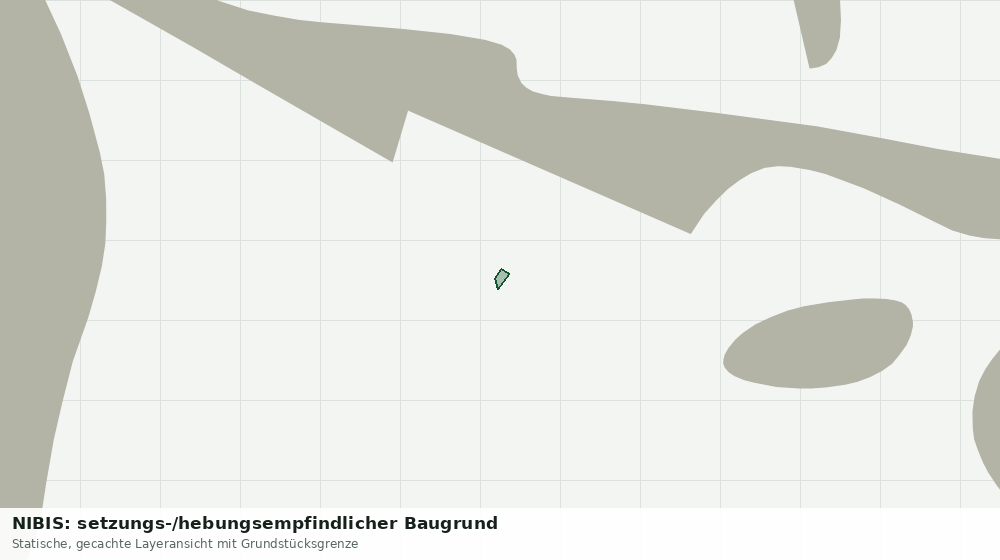 Statische Kartenansicht: NIBIS: setzungs-/hebungsempfindlicher Baugrund