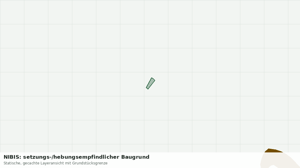 Statische Kartenansicht: NIBIS: setzungs-/hebungsempfindlicher Baugrund