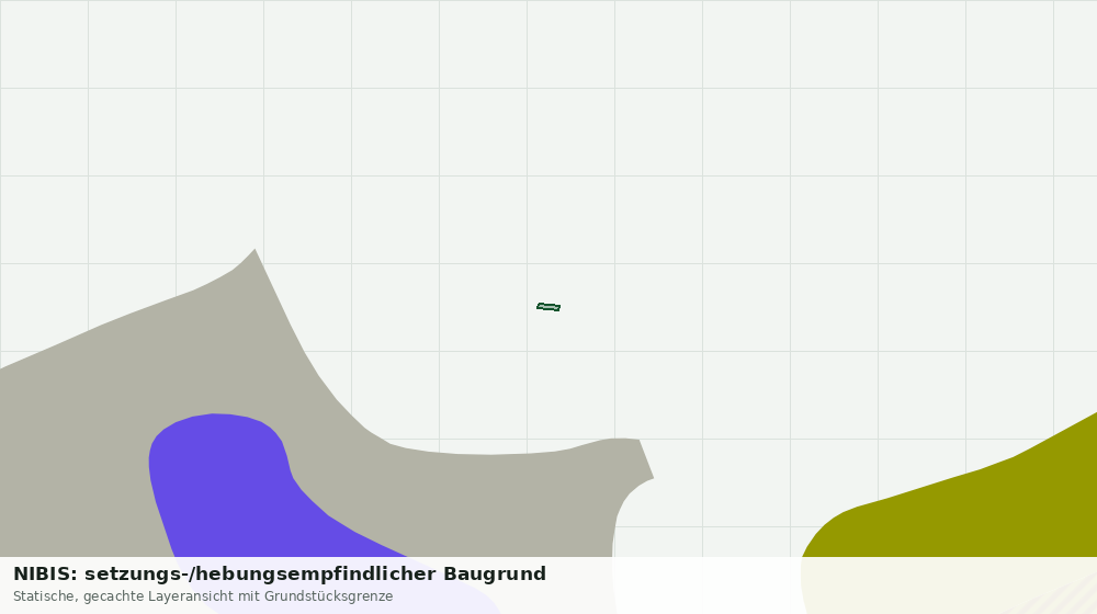 Statische Kartenansicht: NIBIS: setzungs-/hebungsempfindlicher Baugrund