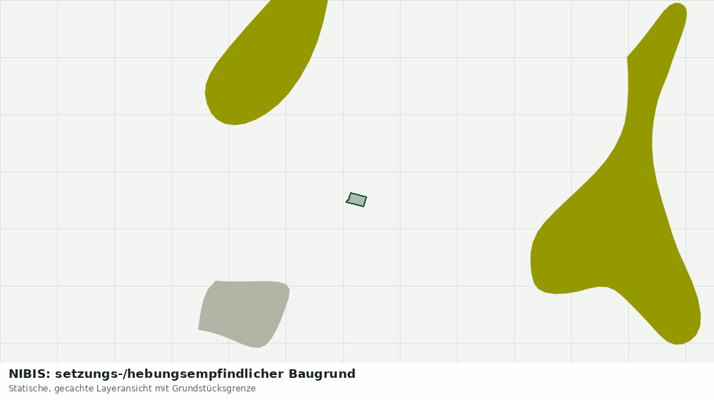Statische Kartenansicht: NIBIS: setzungs-/hebungsempfindlicher Baugrund