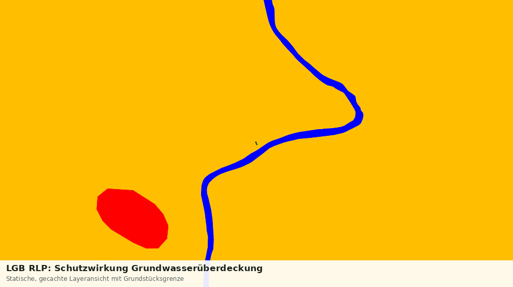 Statische Kartenansicht: LGB RLP: Schutzwirkung Grundwasserüberdeckung