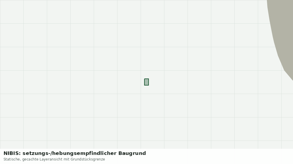 Statische Kartenansicht: NIBIS: setzungs-/hebungsempfindlicher Baugrund