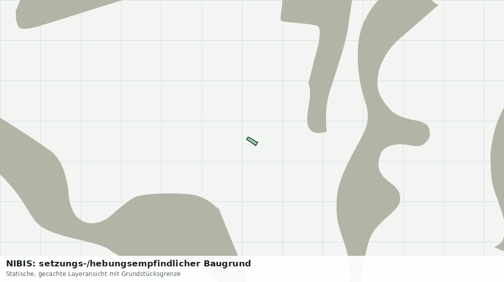 Statische Kartenansicht: NIBIS: setzungs-/hebungsempfindlicher Baugrund
