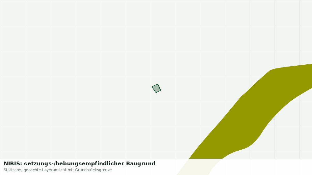 Statische Kartenansicht: NIBIS: setzungs-/hebungsempfindlicher Baugrund