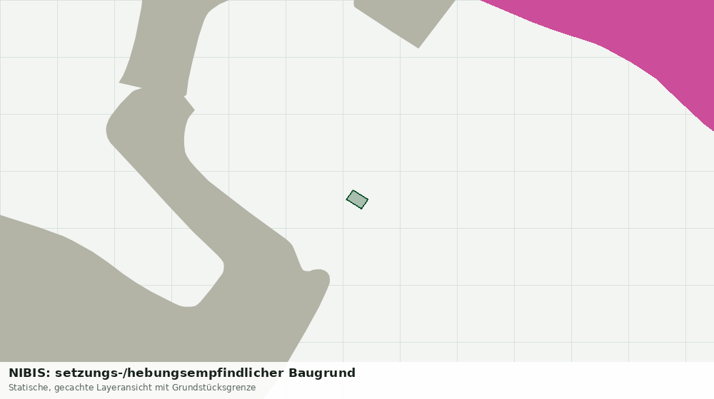 Statische Kartenansicht: NIBIS: setzungs-/hebungsempfindlicher Baugrund