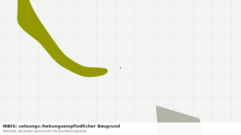 Statische Kartenansicht: NIBIS: setzungs-/hebungsempfindlicher Baugrund